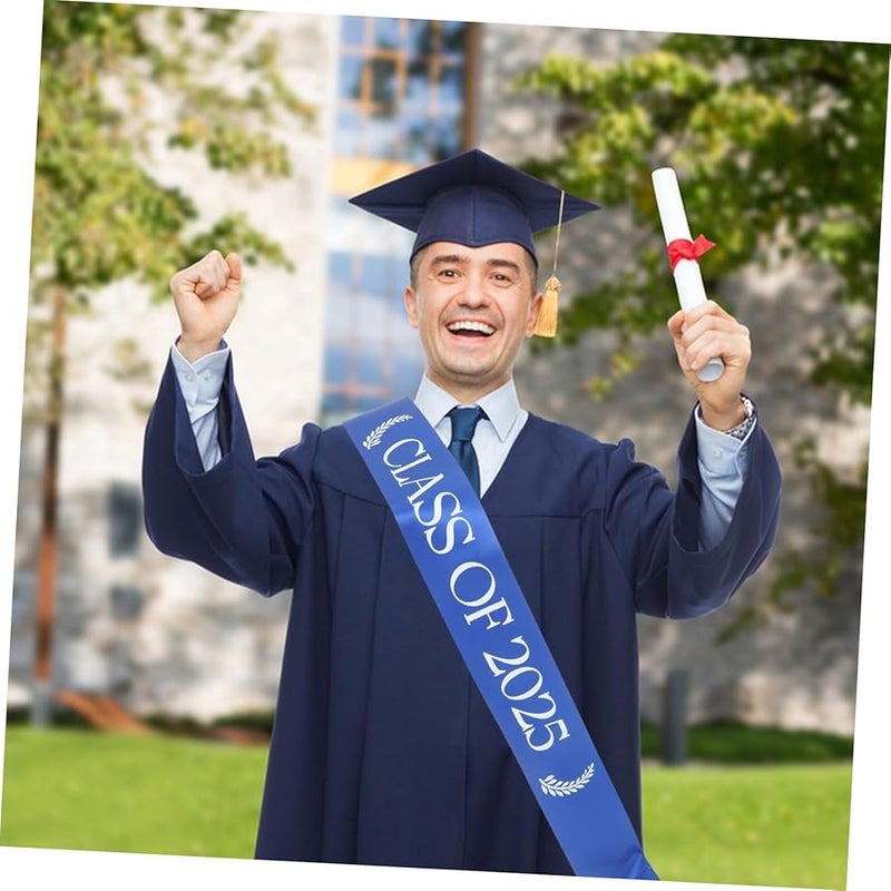 Graduation Stole Sash Soft Fabric Reusable Photo Prop for Kindergarten to Doctorate - Image 5